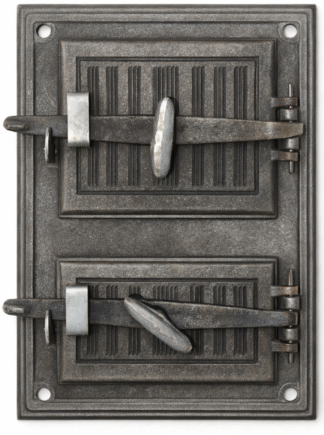 Dvierka pecové, hermetické, rozmer 41 x 29 cm