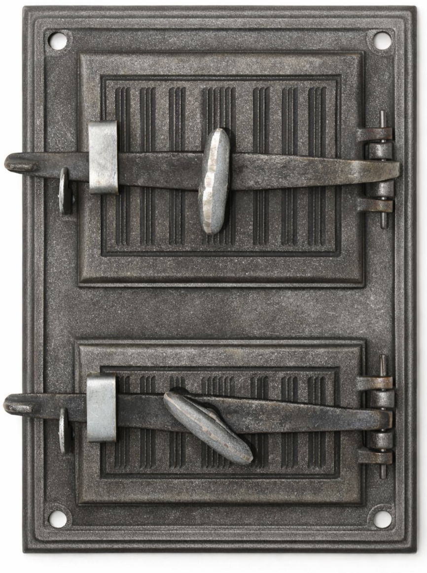 Dvierka pecové, hermetické, rozmer 41 x 29 cm