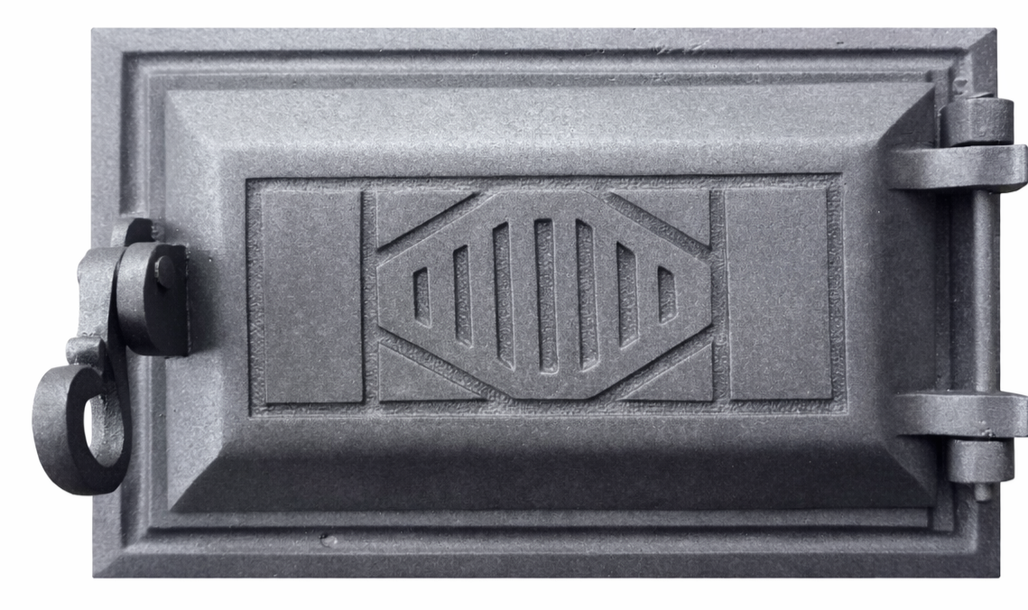 Dvierka liatinové popolníkové 22,5x14,5 cm